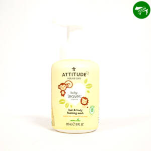 Бебешка измиваща пяна 2 в 1 Pear Nectar 295 ml, Attitude.jpg