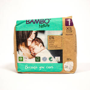 Бебешки еко пелени Bambo Nature 2- 4 kg, 22 бр, size 1-XS.jpg