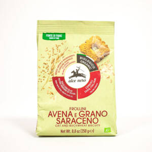 БИО бисквити от овес и елда 250 g, Alce Nero.jpg