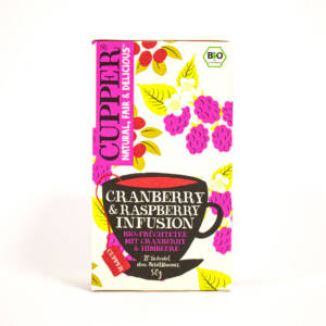 БИО чай червена боровинка и малина 50 g, Cupper.jpg