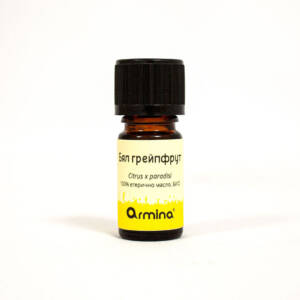 БИО етерично масло от бял грейпфрут 5 мл, Armina.jpg