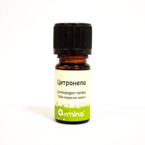 БИО етерично масло от цитронела 5 мл, Armina.jpg