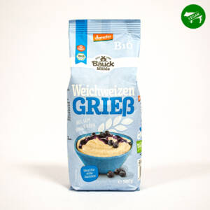 БИО грис от пшеница 500 g, Bauckhof.jpg