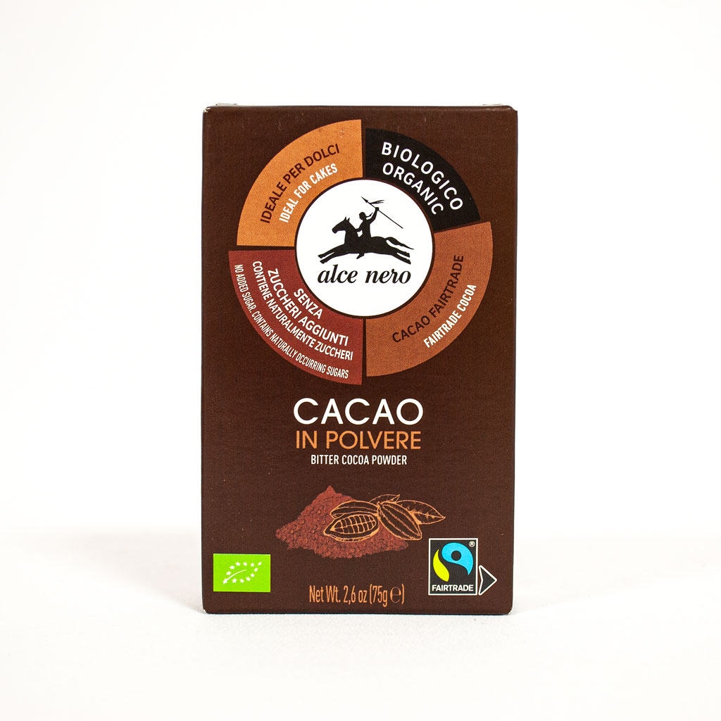 БИО какао на прах 75 g, Alce Nero.jpg