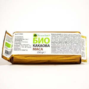 БИО какаова маса 250 g, Balev Bio.jpg