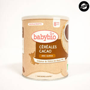 БИО каша за бебета с киноа и какао след 8-мия месец 220 g, Babybio.jpg