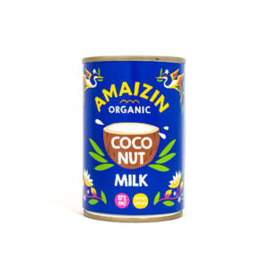 БИО кокосово мляко без гума гуар 400 мл, Amaizin.jpg