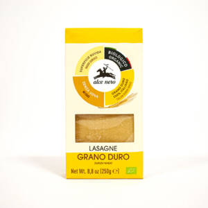 БИО кори за лазаня от твърда пшеница 250 g, Alce Nero.jpg