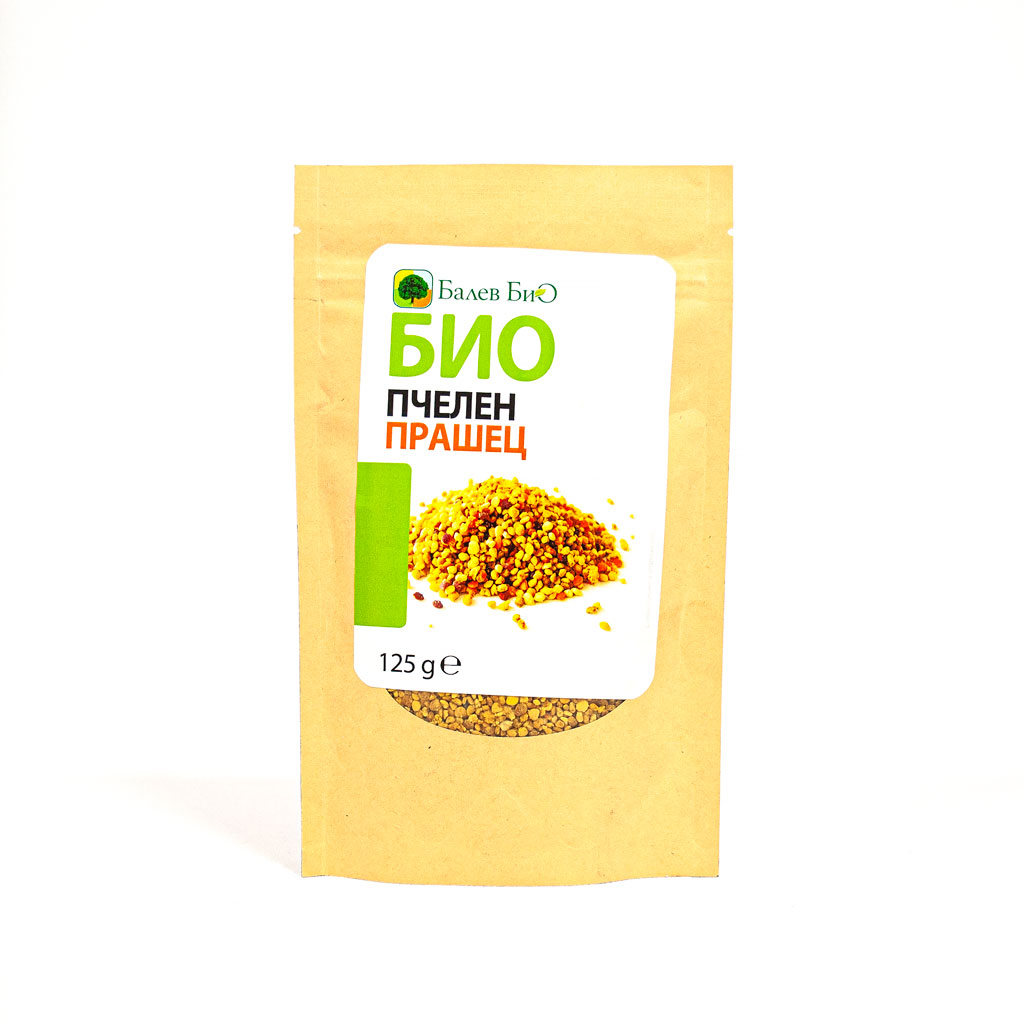 БИО пчелен прашец 125 g, Balev Bio.jpg