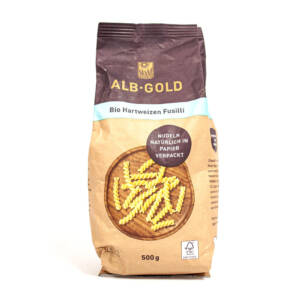 БИО пшенични фузилии 500 g, Alb Gold.jpg