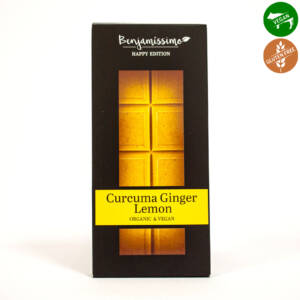 БИО шоколад с куркума, джинджифил и лимоново масло 60 g, Benjamissimo.jpg