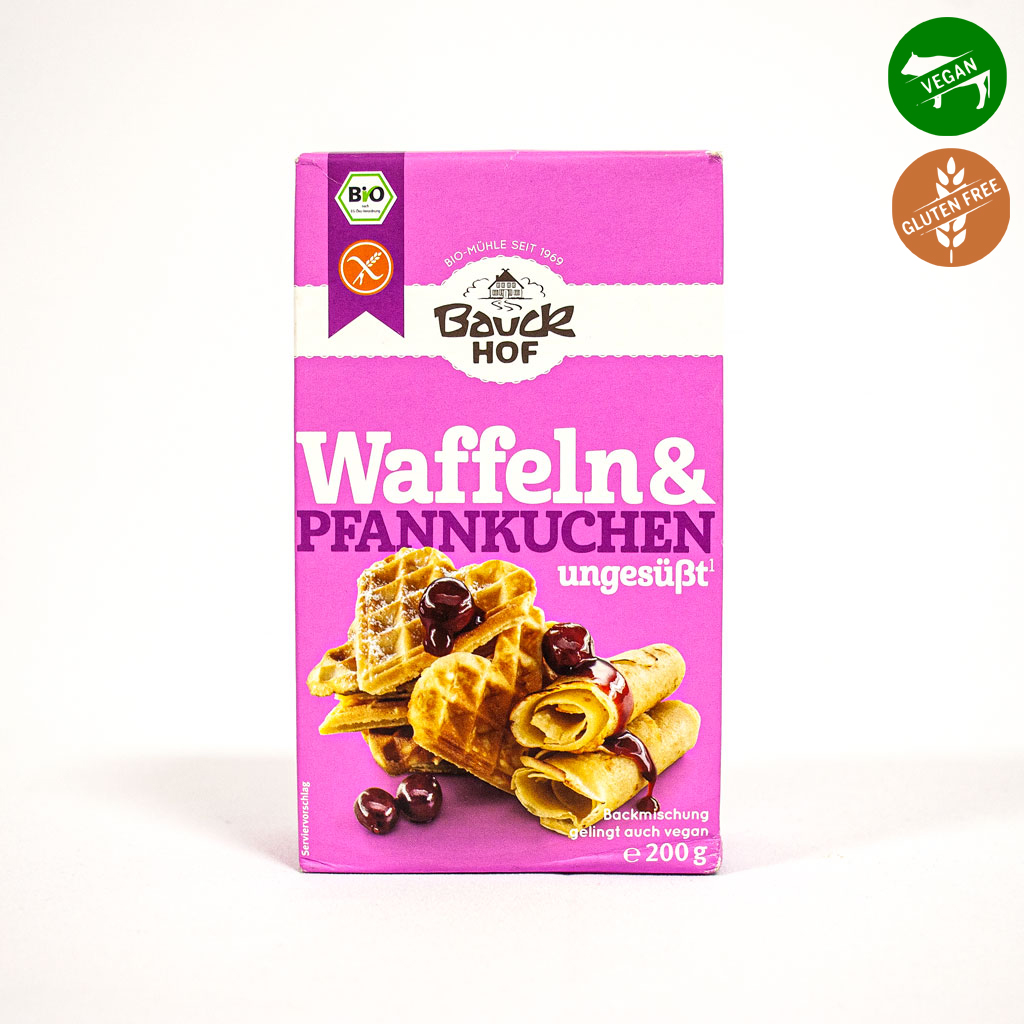 БИО смес за палачинки и гофрети без глутен 200 g, Bauckhof.jpg
