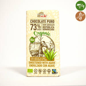 БИО тъмен шоколад с агаве 100 g, Chocolates Sole.jpg
