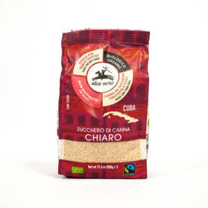 БИО тръстикова захар светла 500 g, Alce Nero.jpg