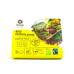БИО високопланинско кафе 16 филтър дози, Oxfam.jpg