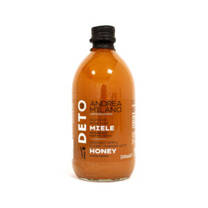 БИО ябълков оцет с мед нефилтриран 500 ml, Andrea Milano.jpg