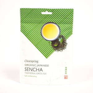 БИО зелен чай сенча 90 g, Clearspring.jpg