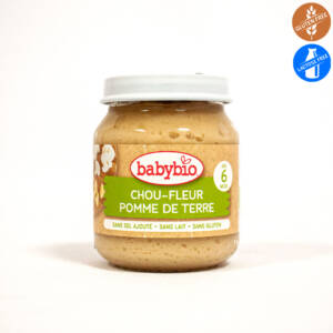 БИО зеленчуково пюре карфиол и картофи след 6-ия месец 130 глин, Babybio.jpg