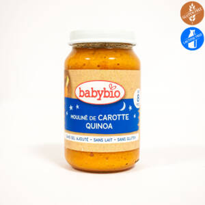 БИО зеленчуково пюре с киноа след 8-мия месец 200 g, Babybio.jpg