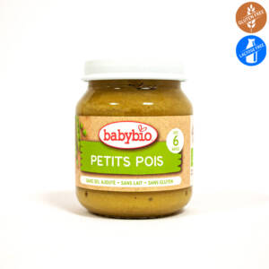 БИО зеленчуково пюре зелен грах след 6-ия месец 130 глин, Babybio.jpg