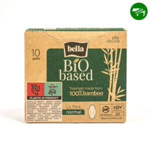Дамски превръзки от бамбук Bella Bio Based normal 10 бр, Bella.jpg
