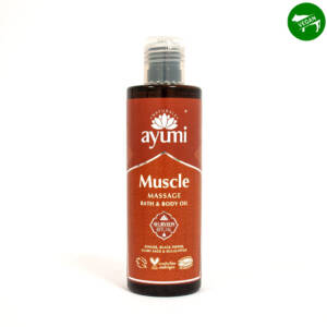 Масажно олио Muscle 250 ml, Ayumi Naturals.jpg