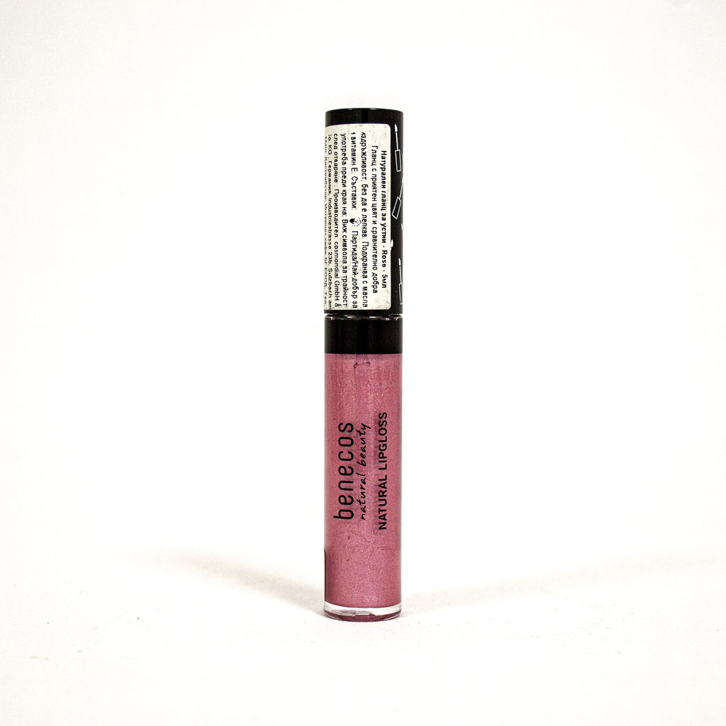 Натурален гланц за устни Rose 5 ml, Benecos.jpg