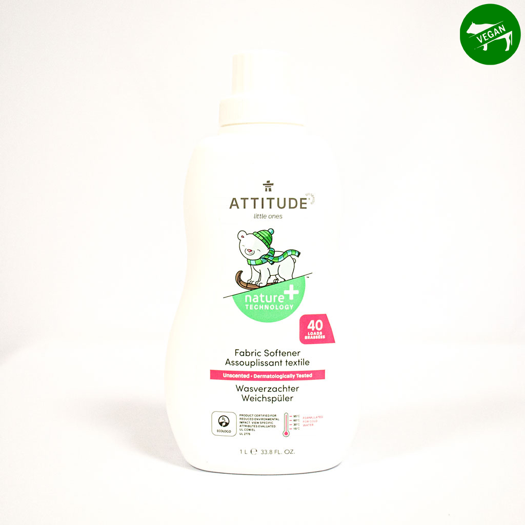 Омекотител за бебешко пране без аромат 1 l, Attitude.jpg