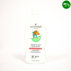 Препарат за измиване на бебешки съдове без аромат 700 ml, Attitude.jpg