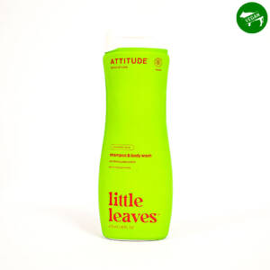 Шампоан и душ гел Little Leaves диня и кокос 473 ml, Attitude.jpg