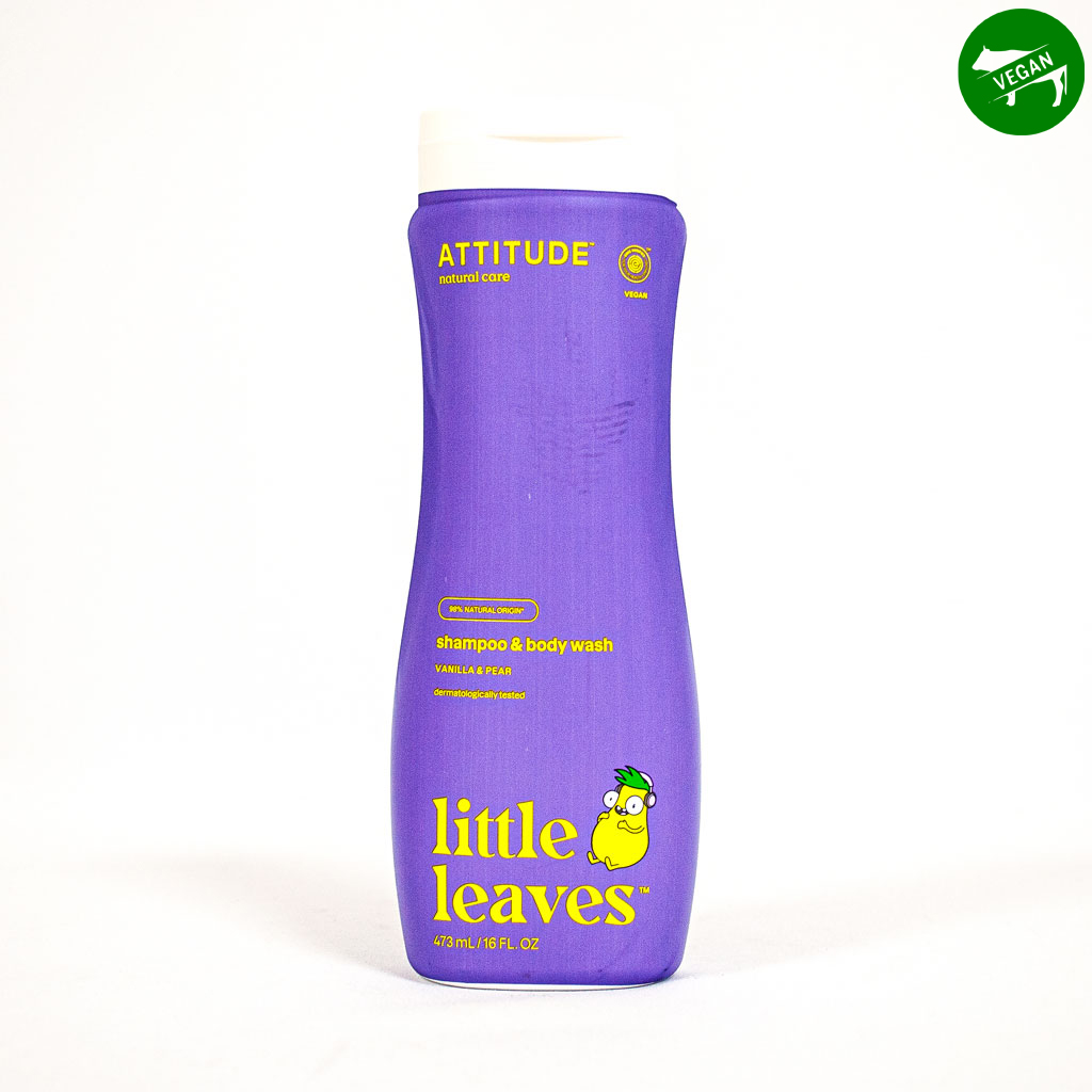 Шампунь и гель для душа маленькие листья ваниль и груша 473 мл, Attive.jpg