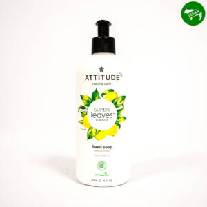 Течен сапун за ръце Lemon Leaves 473 ml, Attitude.jpg