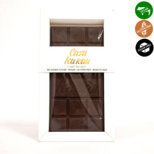 Занаятчийски черен шоколад без добавена захар 70 g, Casa Kakau.jpg